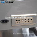 zzlinker Acero inoxidable Gabinete médico de clínica dental GD070